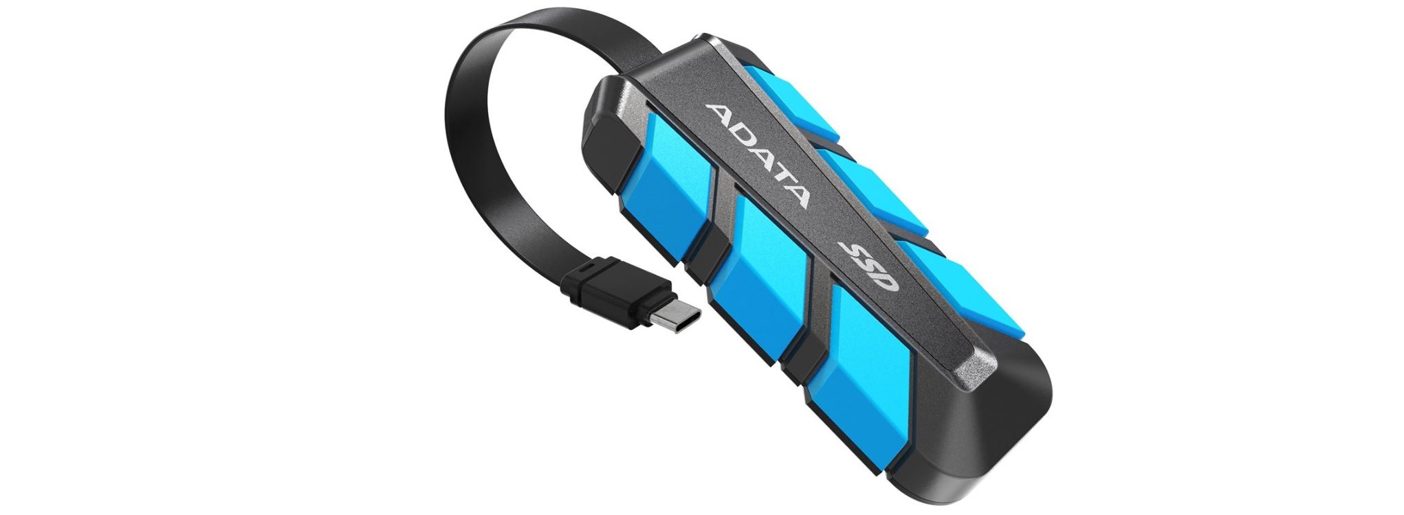 Externí SSD disk ADATA SC740 500GB modrá