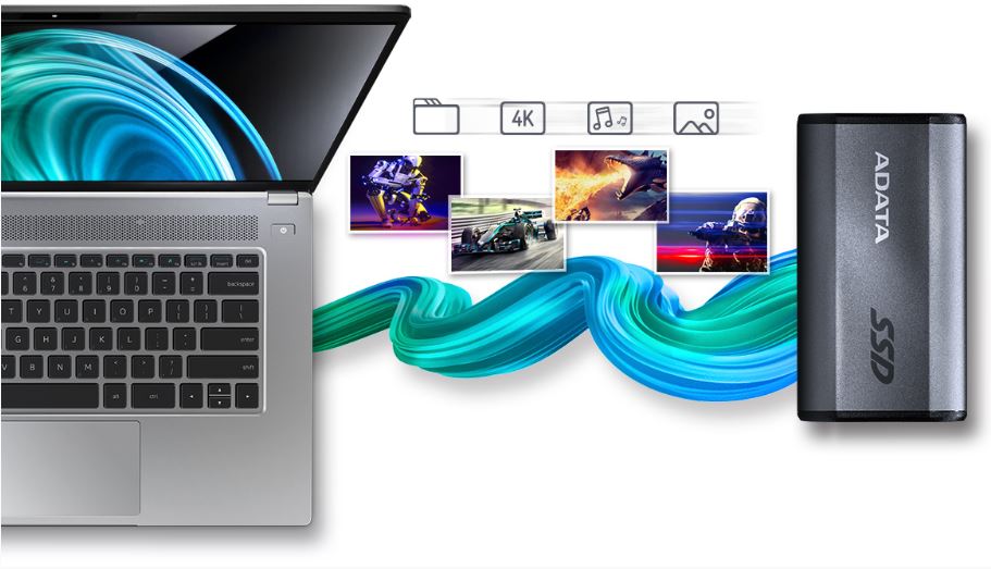 Externí SSD disk ADATA Elite SE880 2TB SSD