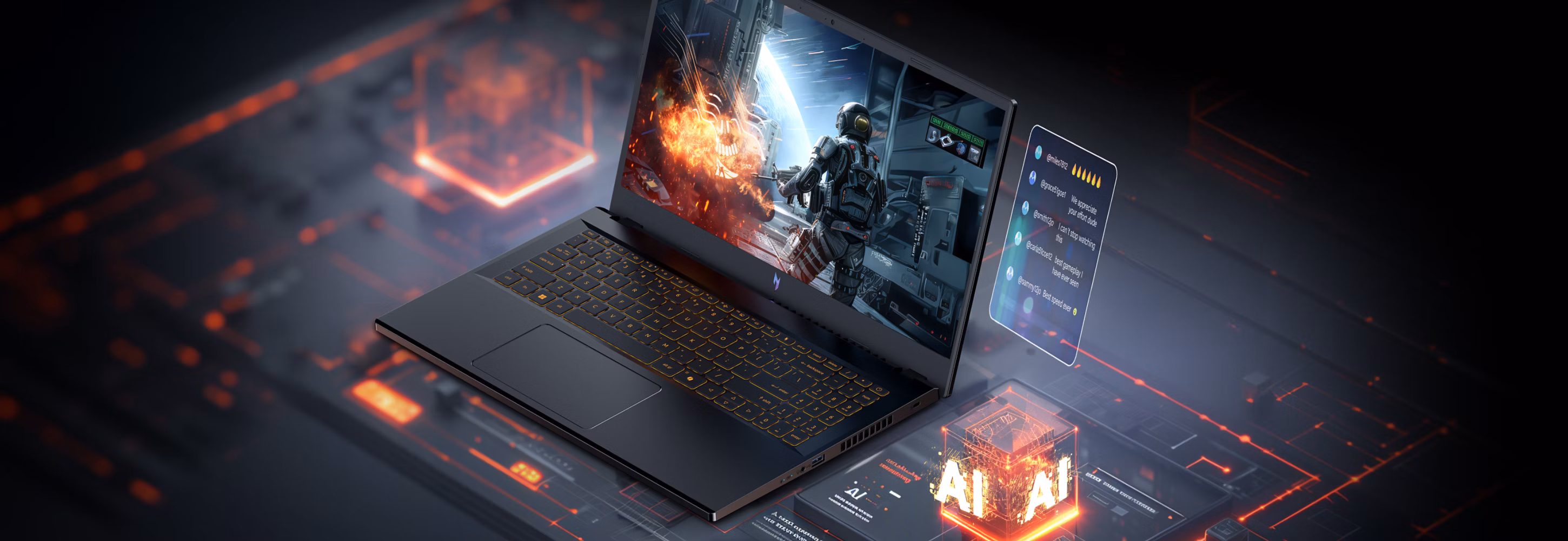 Herní notebook ACER Nitro V 15 ANV155279LG