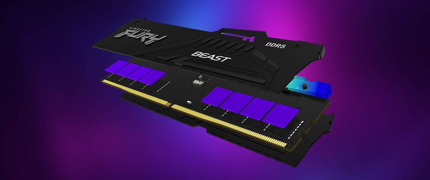 Paměťový modul KINGSTON FURY Beast EXPO DDR5 2x32GB 6000MHz