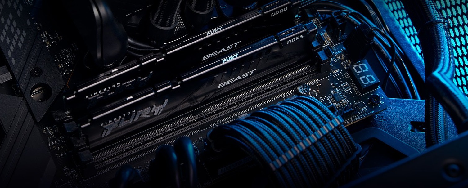 Paměťový modul KINGSTON FURY Beast EXPO DDR5 2x8GB 5600MHz