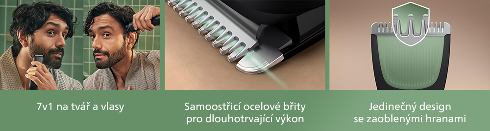 Multifunkční zastřihovač PHILIPS Series 3000 MG392015