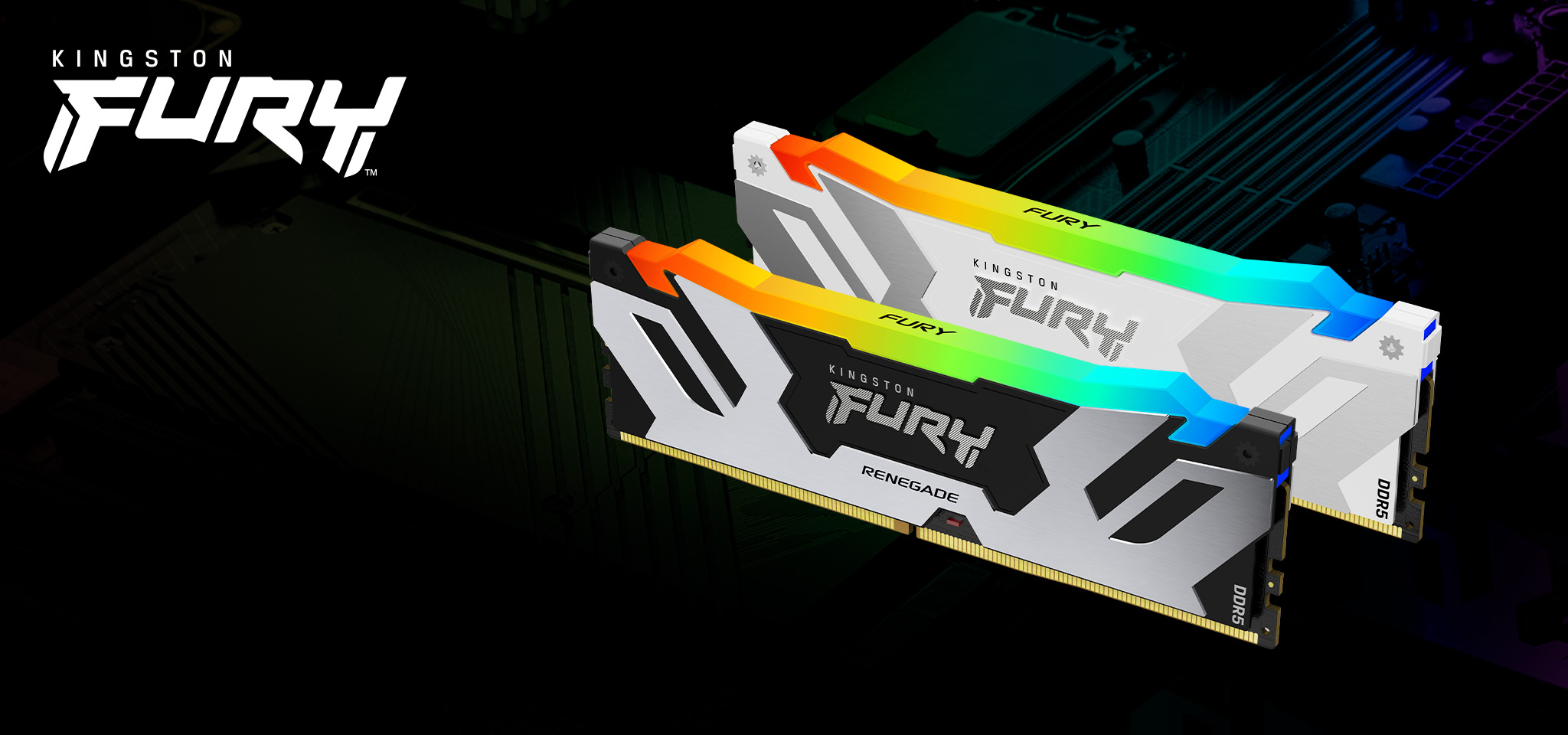 Paměťový modul KINGSTON FURY Renegade CUDIMM DDR5 24GB 8400MHz CL40