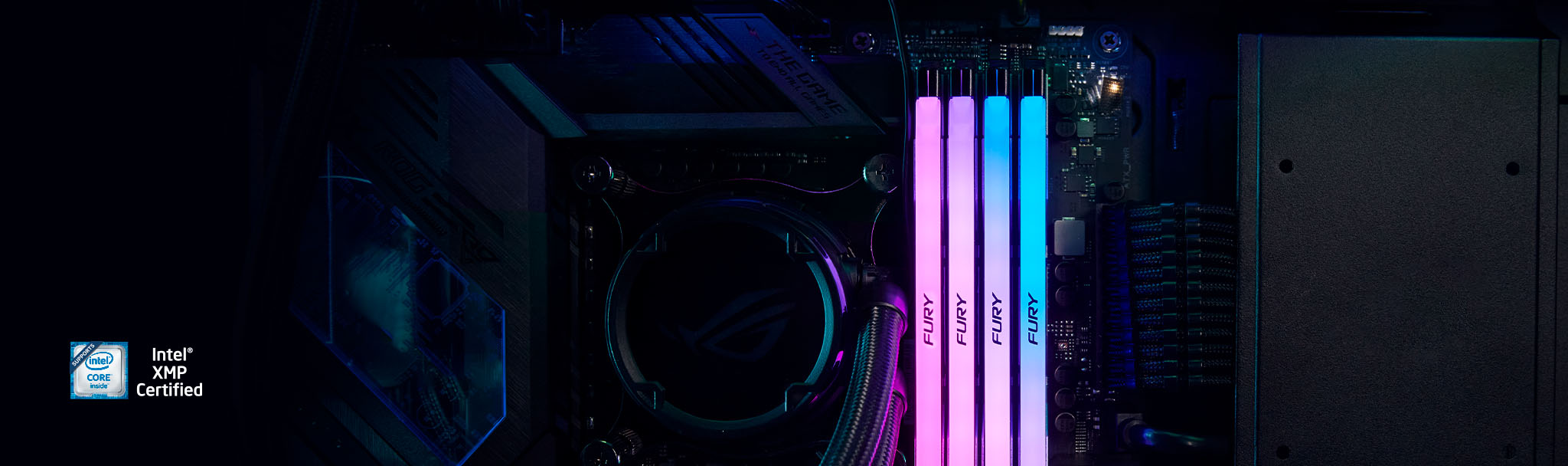 Paměťový modul KINGSTON FURY Renegade CUDIMM DDR5 24GB 8400MHz CL40