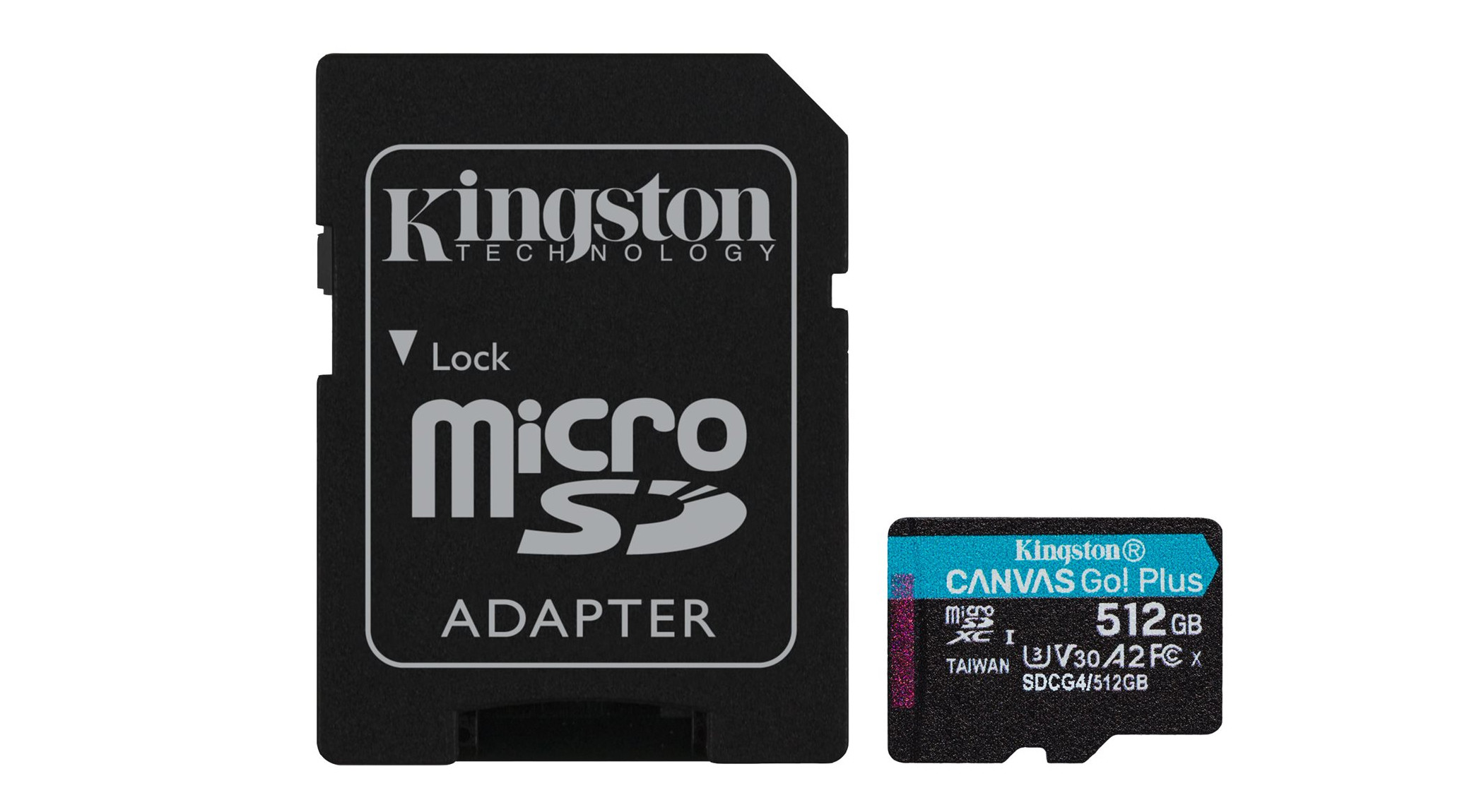 Paměťová karta KINGSTON Canvas Go Plus A2 Micro SDXC 512GB