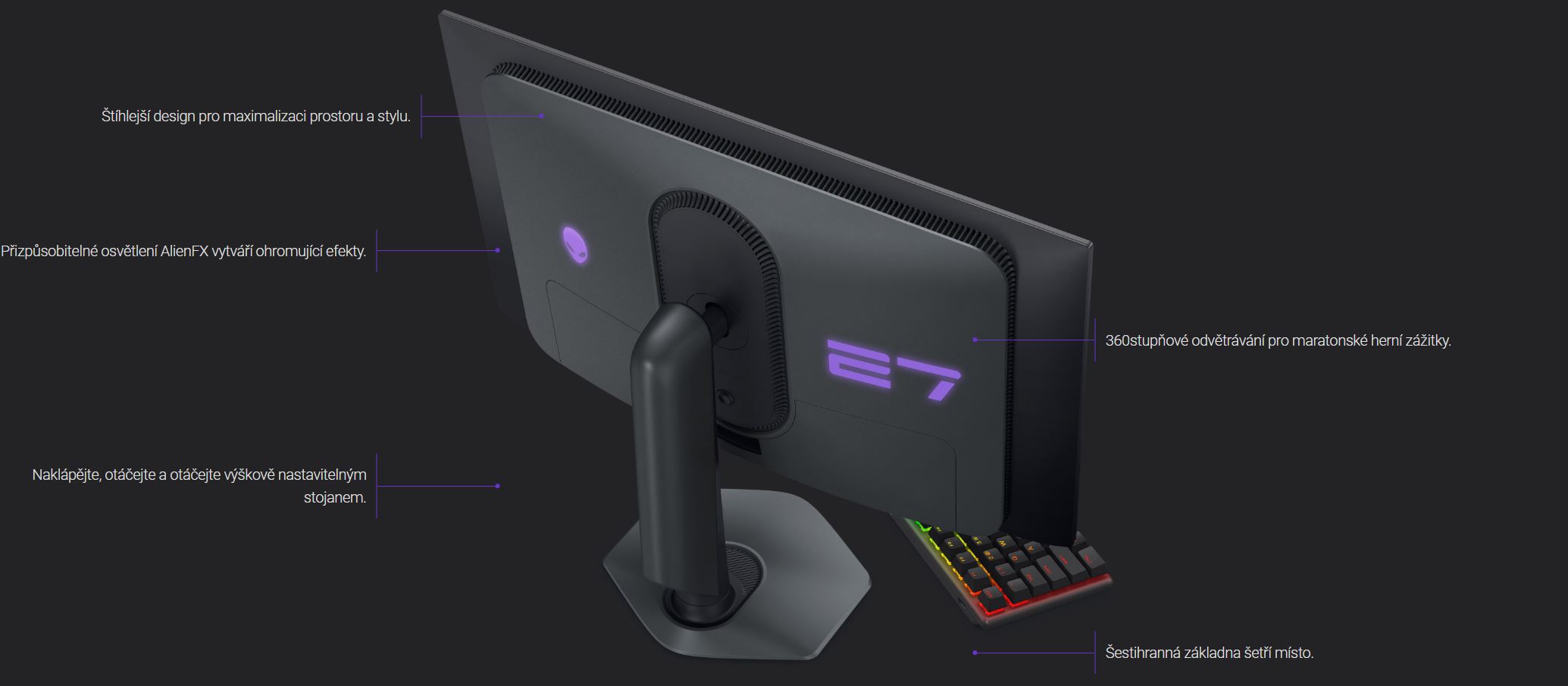 27 LED monitor DELL Alienware AW2725DF