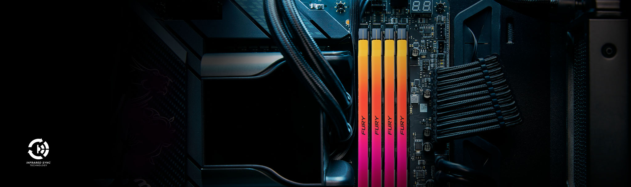Paměťový modul KINGSTON FURY Renegade CUDIMM DDR5 24GB