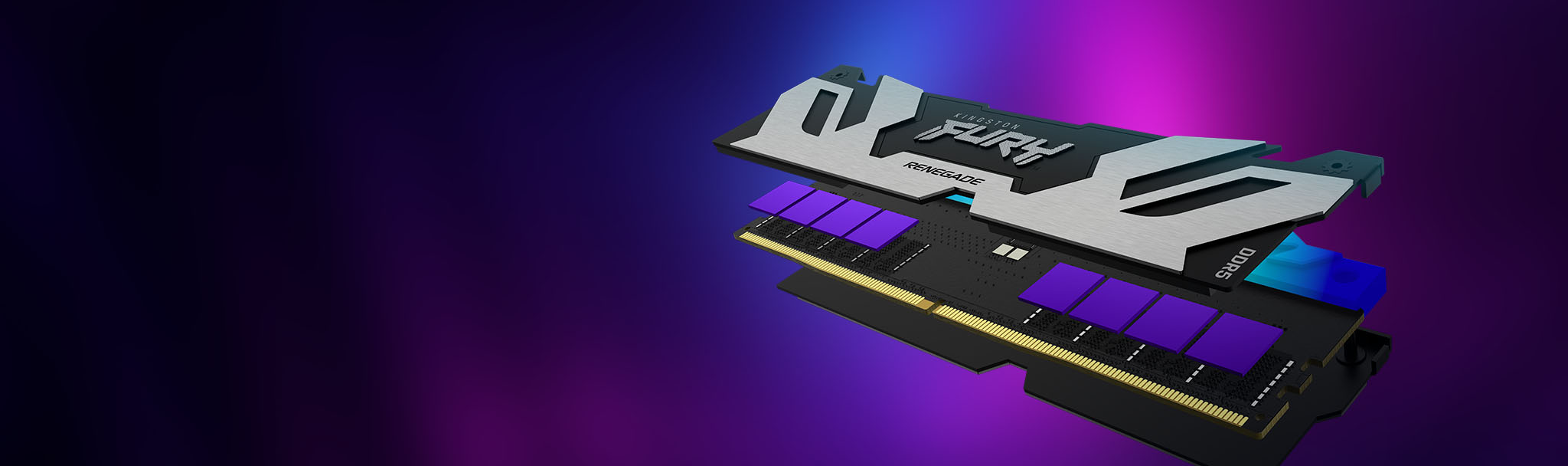 Paměťový modul KINGSTON FURY Renegade CUDIMM DDR5 24GB