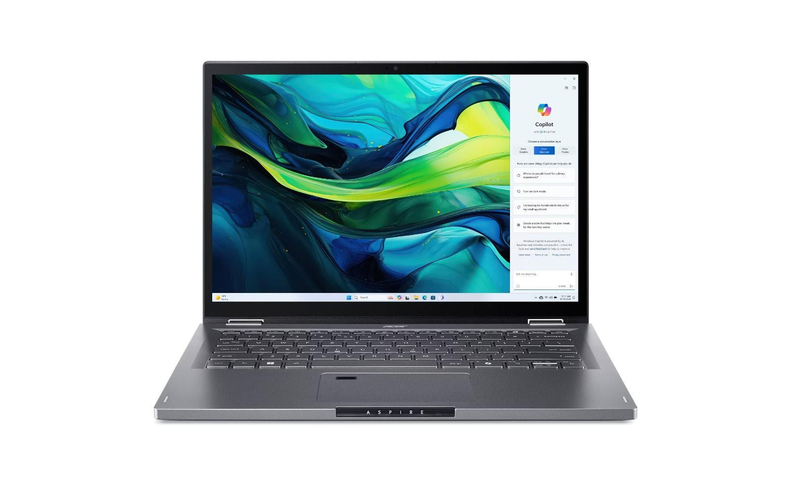 Notebook ACER Aspire Spin 14 ASP1452MTN58NE