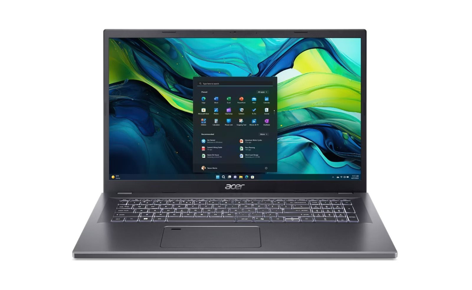 Notebook ACER Aspire 17 A1751M98D3