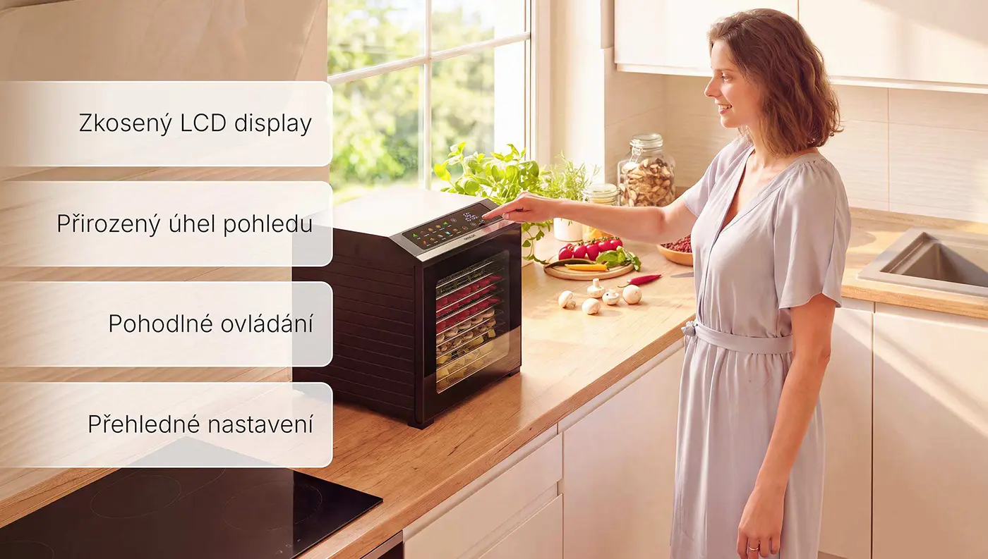 Sušička potravin SENCOR SFD 7300BK
