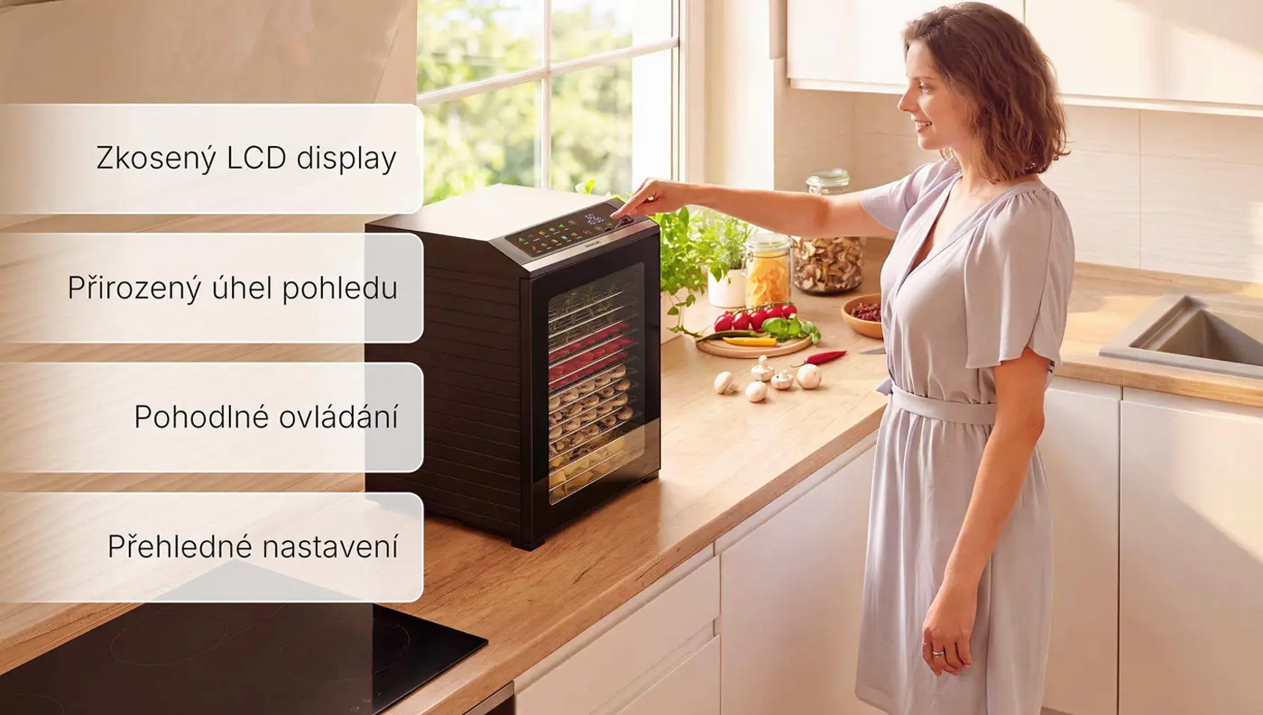 Sušička potravin SENCOR SFD 8300BK