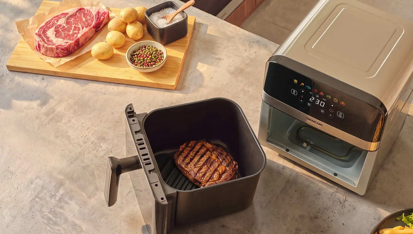 Fritéza SENCOR SFR 6800SS INOX DUAL HEAT