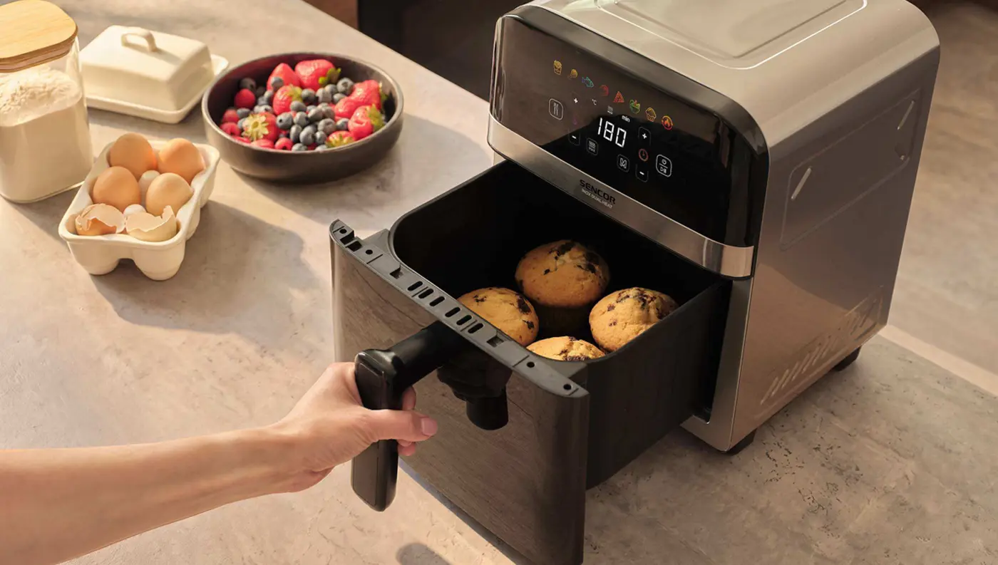 Fritéza SENCOR SFR 6800SS INOX DUAL HEAT