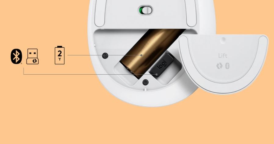 Bezdrátová myš LOGITECH LIFT Vertical Ergonomic