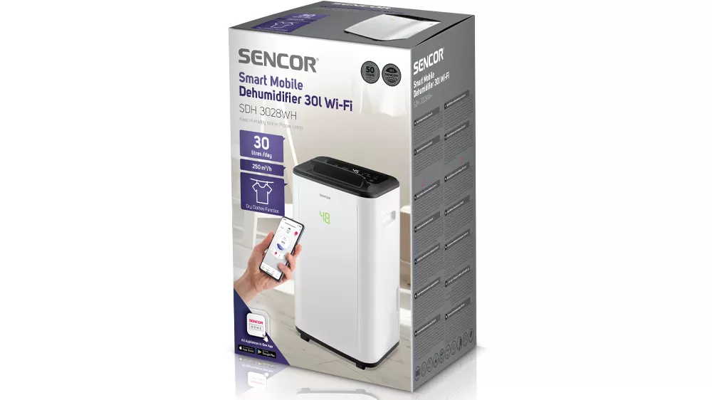 Odvlhčovač SENCOR SDH 3028WH